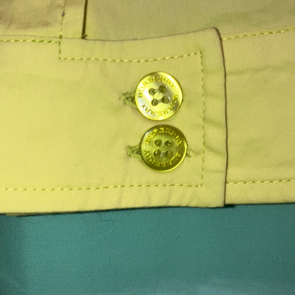 Burberry Lemon Yellow Shirt size 50 - Picture 9 of 12